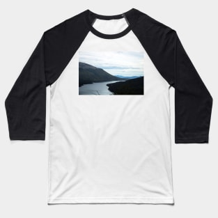 Tierra del Fuego, lake and mountains Baseball T-Shirt